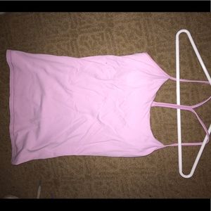 Lululemon Power Y Tank in Petals Pink size 8